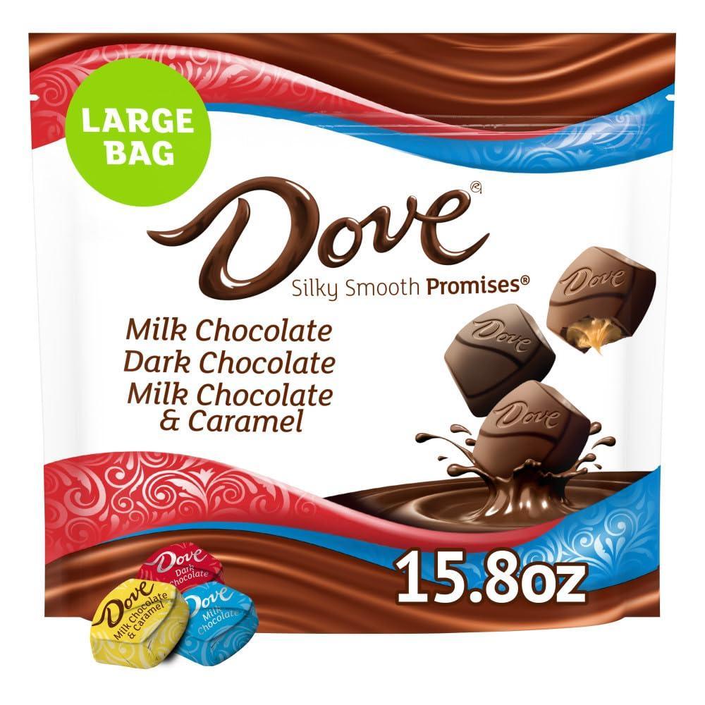 image:imageDOVE PROMISES Dark Chocolate Candy 136 Ct Bulk BagChristmas