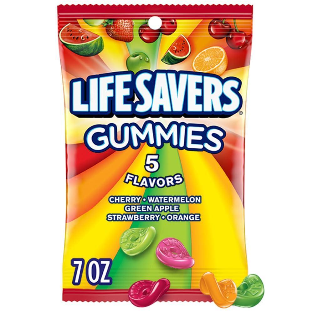 image:imageLIFE SAVERS Wild Berry Gummy Candy Variety Pack Assorted Candy Variety Pack Bulk 7 oz 12 Bags of Gummies5 Flavors Gummies