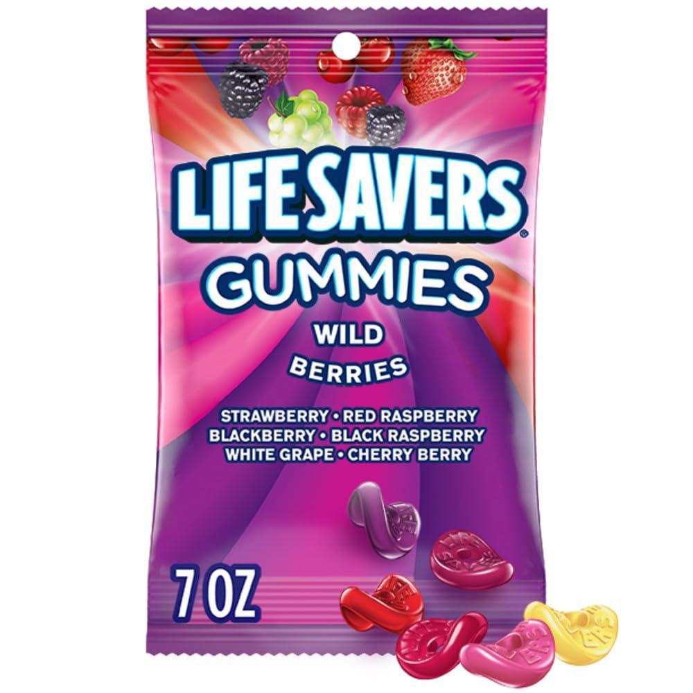 image:imageLIFE SAVERS Wild Berry Gummy Candy Variety Pack Assorted Candy Variety Pack Bulk 7 oz 12 Bags of GummiesWild Berry