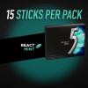 5 Gum Spearmint Rain Sugar Free Chewing Gum Bulk, 15 Stick Box (Pack of 10)(React Mint)