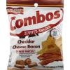 COMBOS Cheese Snacks – Pepperoni Pizza Pretzel Baked Snack Packs, Cheese Crackers Snacks, 6.3-Ounce Bag Bulk Box (Pack of 12)(Cheddar Cheese Bacon Pretzel)