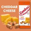 COMBOS Stuffed Pizzeria Baked Pretzel Snacks, Individually Wrapped, 3.0 Oz Pretzels Individual Bags, Bulk Snacks Pack of 12(Cheddar-Cheese)