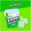 EXTRA Gum Refreshers Spearmint Bulk Chewing Gum – Sugar-Free, 40 Piece Resealable Bottle Pack of 4(Spearmint)
