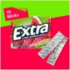 EXTRA Polar Ice Chewing Gum Packs, Sugar Free Gum in Bulk for Fresh Breath, 15 Sticks(Watermelon)