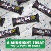 MILKY WAY Dark Chocolate Candy Bars, Midnight Dark, Full Size, 1.76 oz (Pack of 24) Chocolate Bars Bulk