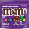 M&M’S Dark Chocolate Candy, Family Size Bulk Candy Chocolate, 18 oz Resealable Bulk Dark Bag(18 Ounce (Pack of 1))