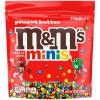 M&M’S Minis Peanut Butter Candy, Family Size, 15 Oz Bulk Resealable Bag (Pack of 2)(Full Size)
