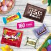 M&M’S, SKITTLES Original, SNICKERS, MILKY WAY & STARBURST Chocolate and Fruity Easter Candy for Easter Baskets and Eggs, 27.27 Ounce Bag(160 Count (Pack of 1))