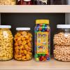 M&M’s Milk Chocolate and M&M’S Peanut Bulk Candy Jars, Assorted Chocolate Candies, Party Size Bulk Candy, Movie Night Snacks, Resealable and Recyclable, 48.5 Oz Total (Pack of 2)(Peanut)