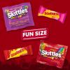 SKITTLES Original & Wild Berry, Starburst Original & FaveReds Fun Size Chewy Candy, Assorted Variety, Candy Bulk Individually Wrapped, 32.28 Oz Jumbo, Bulk Bag(32.28 Oz / 2 lbs)