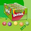SKITTLES Sours St Patricks Day Rainbow Individually Wrapped Full Size Chewy Candy Packs, 24 Ct Bulk Box