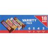SNICKERS, TWIX, MILKY WAY & 3 MUSKETEERS Individually Wrapped Variety Pack Full Size Milk Chocolate Candy Bars Bulk Assortment, 33.31 oz, 18 Bars(18 Bars (Pack of 2))