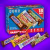 SNICKERS, TWIX, MILKY WAY & 3 MUSKETEERS Individually Wrapped Variety Pack Full Size Milk Chocolate Candy Bars Bulk Assortment, 33.31 oz, 18 Bars(18 Bars (Pack of 2))