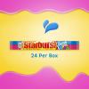 STARBURST FaveREDS Chewy Candy Bulk Pack, 24 Full Size Packs, Red Candy Bulk Box(Duos)