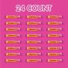STARBURST FaveREDS Chewy Candy Bulk Pack, 24 Full Size Packs, Red Candy Bulk Box(FaveREDS)