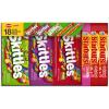STARBURST Original & FaveRed and SKITTLES Original, Wild Berry, Sour and Tropical Chewy Candy Full Size Travel Essentials Variety Pack, 30 Count Bulk Box(18 Count)