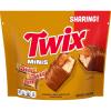 TWIX Caramel Minis Size Chocolate Cookie Bar Candy Bag, 35.6 oz, 95 pieces(Caramel)