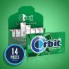 WRIGLEY’S ORBIT Gum Sugar-Free Spearmint – 12 Packs in Bulk, 14 Pieces Each – Chewing Gum, 168 Total Pieces(Spearmint)