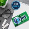 WRIGLEY’S ORBIT Gum Sugar-Free Spearmint – 12 Packs in Bulk, 14 Pieces Each – Chewing Gum, 168 Total Pieces(Spearmint)