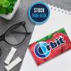 WRIGLEY’S ORBIT Gum Sugar-Free Spearmint – 12 Packs in Bulk, 14 Pieces Each – Chewing Gum, 168 Total Pieces(Strawberry)