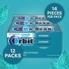 WRIGLEY’S ORBIT Gum Sugar-Free Spearmint – 12 Packs in Bulk, 14 Pieces Each – Chewing Gum, 168 Total Pieces(Wintermint)