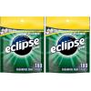 ECLIPSE Spearmint Chewing Gum Sugar Free, Mint Gum Bulk Pack, 8.8 Ounce (180 Piece Bag)(180 Count (Pack of 2))