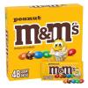 M&M’S Peanut Chocolate Candy, Full Size 1.74 oz Bag, Pack of 48 Bulk Candy Chocolate