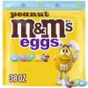 M&M’S Peanut Milk Chocolate Assorted Pastel Easter Candy Bulk, Party Size, Resealable Pouch, 38 oz Bag(Peanut)