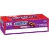 SNICKERS Candy Almond Milk Chocolate Bars Bulk Pack, 1.76 oz Bars (Pack of 24)(Peanut Brownie Squares)
