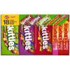 STARBURST Original & FaveRed and SKITTLES Original, Wild Berry, Sour and Tropical Chewy Candy Full Size Travel Essentials Variety Pack, 30 Count Bulk Box(18 Count)