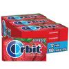 WRIGLEY’S ORBIT Gum Sugar-Free Spearmint – 12 Packs in Bulk, 14 Pieces Each – Chewing Gum, 168 Total Pieces(Strawberry)
