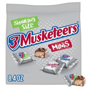 3 MUSKETEERS Milk Chocolate Candy Bars – Full Size Chocolate Bars, 1.92 oz Candy Bar (Pack of 36) Bulk Box(8.4 Ounce (Pack of 1))