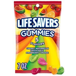LIFE SAVERS Wild Berry Gummy Candy Variety Pack, Assorted Candy Variety Pack, Bulk, 7 oz (12 Bags of Gummies)(5 Flavors Gummies)