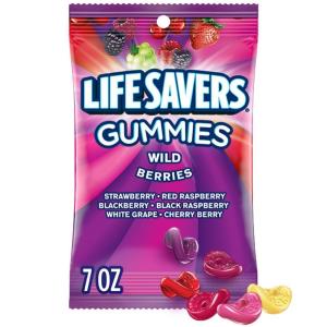 LIFE SAVERS Wild Berry Gummy Candy Variety Pack, Assorted Candy Variety Pack, Bulk, 7 oz (12 Bags of Gummies)(Wild Berry)
