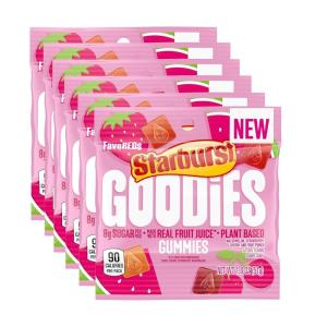 STARBURST GOODIES FaveREDS Plant-Based Fruit Gummy Candy, 1.8 Oz Bag(FaveREDS)