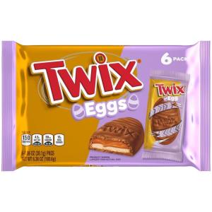 TWIX Caramel Chocolate Cookie Candy Bars, Bulk Candy Pack, Share Size, 3.02 Oz Bars (Pack of 24)(1.06 Ounce (Pack of 6))