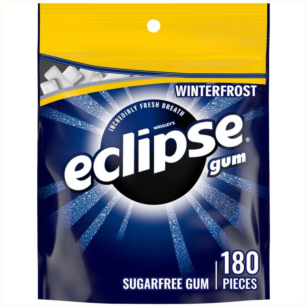 image:imageECLIPSE Winterfrost Chewing Gum Sugar Free Chewing Gum Bulk Pack 88Ounce 180 Piece Bag