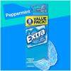 EXTRA Chewing Gum Sugar-Free, Spearmint Flavor, 8 ct/Box, Pack of 6 (48 Count Total) Bulk, Mint Gum(Peppermint)