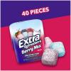 EXTRA Refreshers Mint Mix Gum, 3.21-Ounce 40-Piece Bottle (Pack of 6)(Berry Mix)