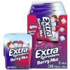EXTRA Gum Sugar-Free Chewing Gum, Berry Mix – 3.21-Ounce 40-Piece Bottle (Pack of 6)