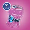 ORBIT Bubblemint Sugar Free Chewing Gum Bulk Pack, 55 Piece Bottles (Pack of 4)(Bubblemint)