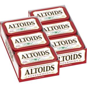 Altoids Classic Peppermint Breath Mints, 1.76 Ounce (Pack of 12)(Peppermint)